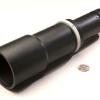 Lens Assembly of multiple components.  Satin matt anodize.