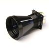 Lens Assembly of two pieces.  Standard anodize and chem film.