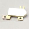 Mirror blank made by Xactra, and supplied as a plated component.  Picture shows a finished diamond turned mirror.